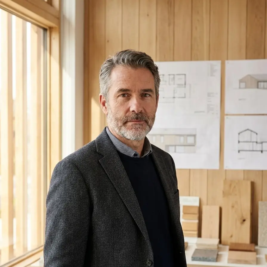 Portrait of Declan Moore, Technical Design Coordinator at AeroNest